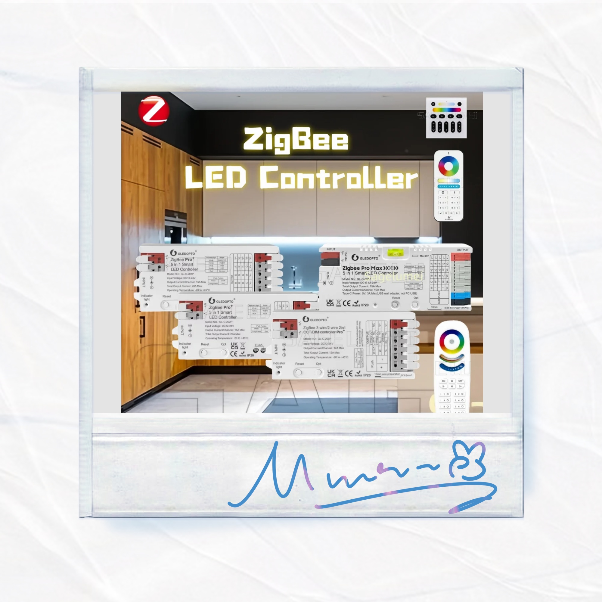 Zigbee Coordinator Stick - GLEDOPTO GL-C-201P/202P/203/601P 5 in 1 ZigBee