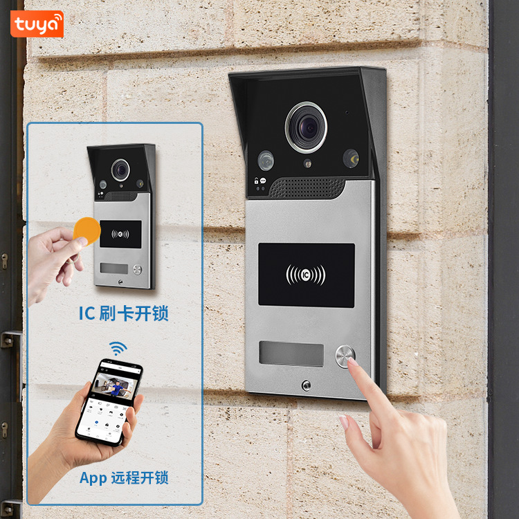 Smart Doorbell Wired - 2MP 1080P Tuya APP Rifd/NFC Wired