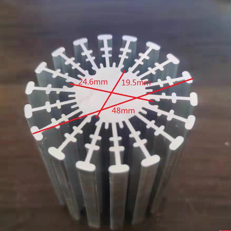 48mm Aluminum round Heat Sink  - Home Automation System Diy avaliação e preço