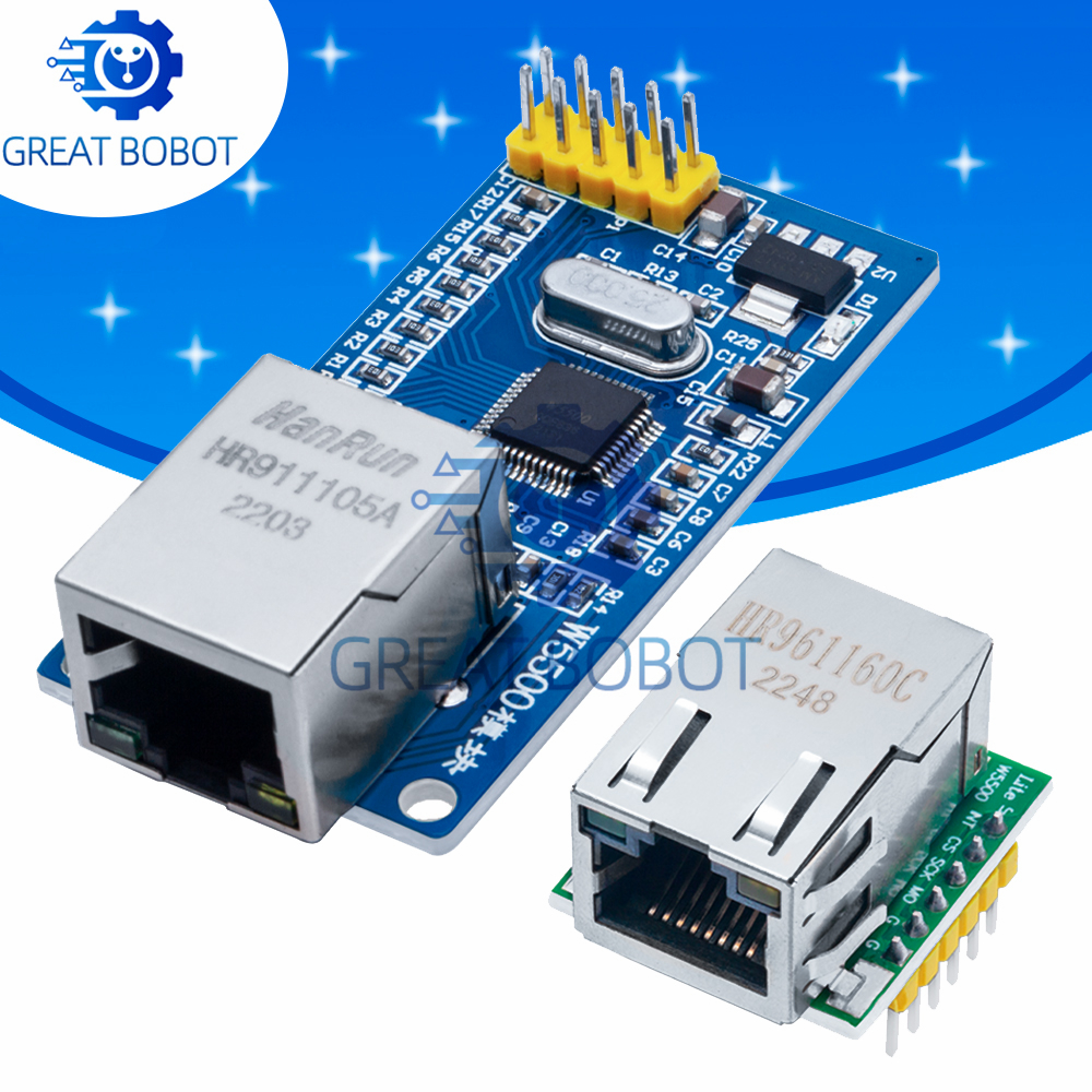BS 1PCS  W5500 Ethernet networ - Ethernet Module W5500 avaliação e preço