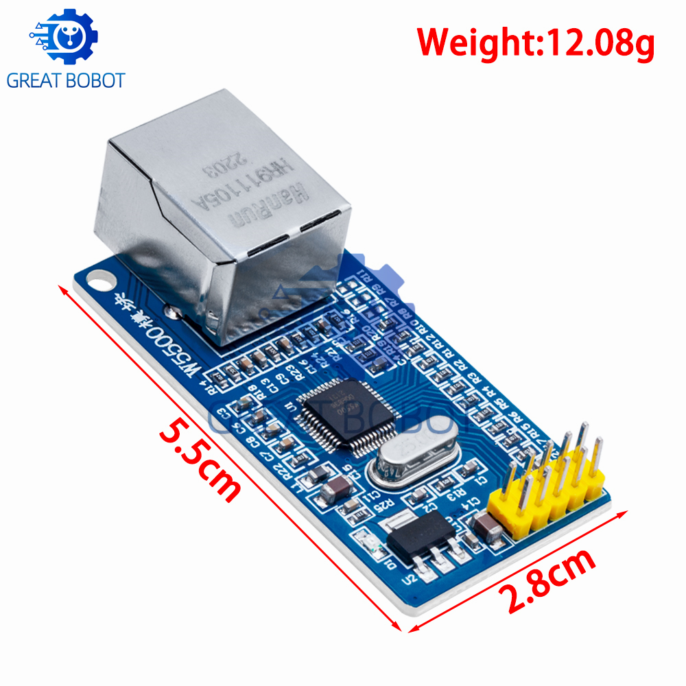 BS 1PCS  W5500 Ethernet networ - Ethernet Module W5500 avaliação e preço