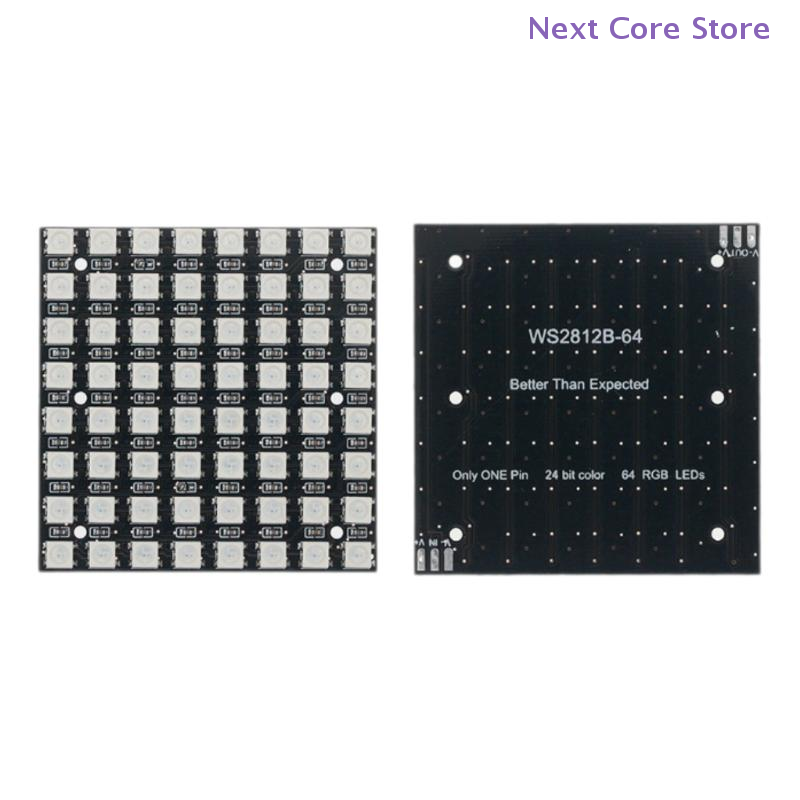 1Pcs 8x8 64 Bit LED Matrix Mod - Rgb Led Matrix 8X8 avaliação e preço