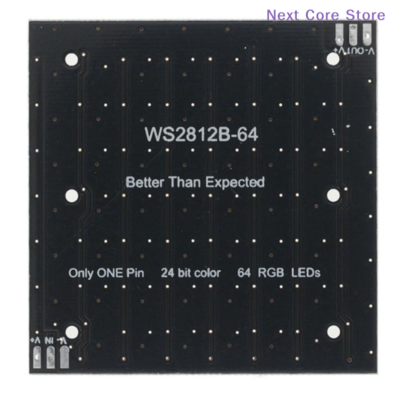 1Pcs 8x8 64 Bit LED Matrix Mod - Rgb Led Matrix 8X8 avaliação e preço