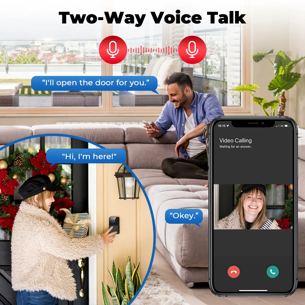 2026 WiFi Video Doorbell 1080P - Smart Doorbell Wired avaliação e preço