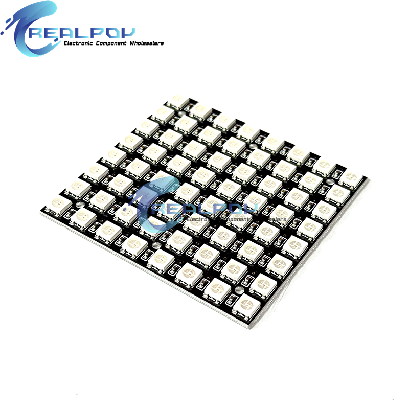 WS2812 LED 5050 RGB 8x8 64 Bit - Rgb Led Matrix 8X8 avaliação e preço