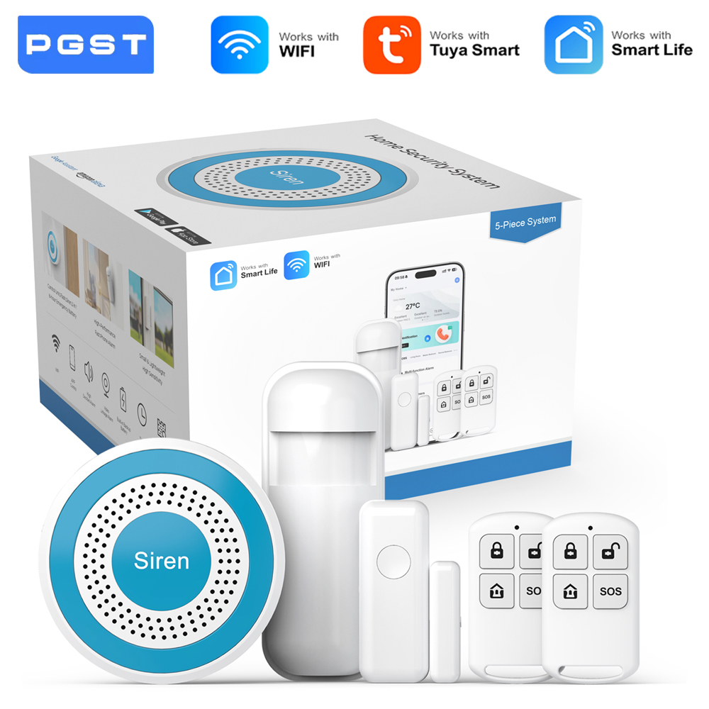 PGST WiFi Smart Life Alarm Sec - Home Automation Tutorial avaliação e preço