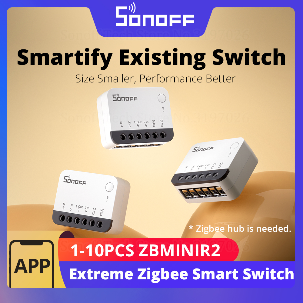 SONOFF ZBMINIR2 Zigbee Smart S - Sonoff Basic Switch avaliação e preço