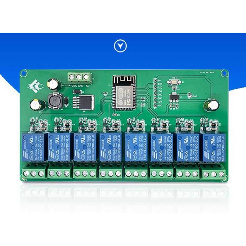 ESP8266 WIFI 8 Channel Relay M - Relay 8 Channel Board avaliação e preço
