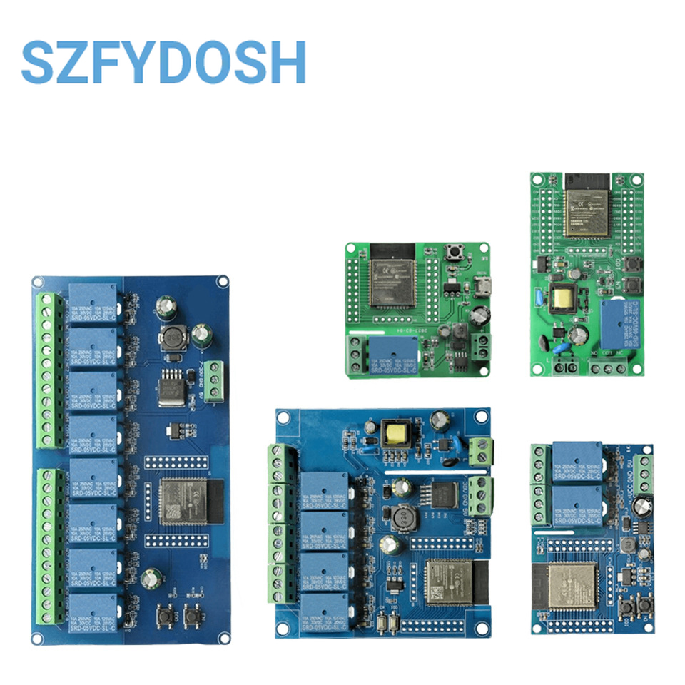 1/2/4/8 Channel WIFI Bluetooth - Relay 8 Channel Board avaliação e preço