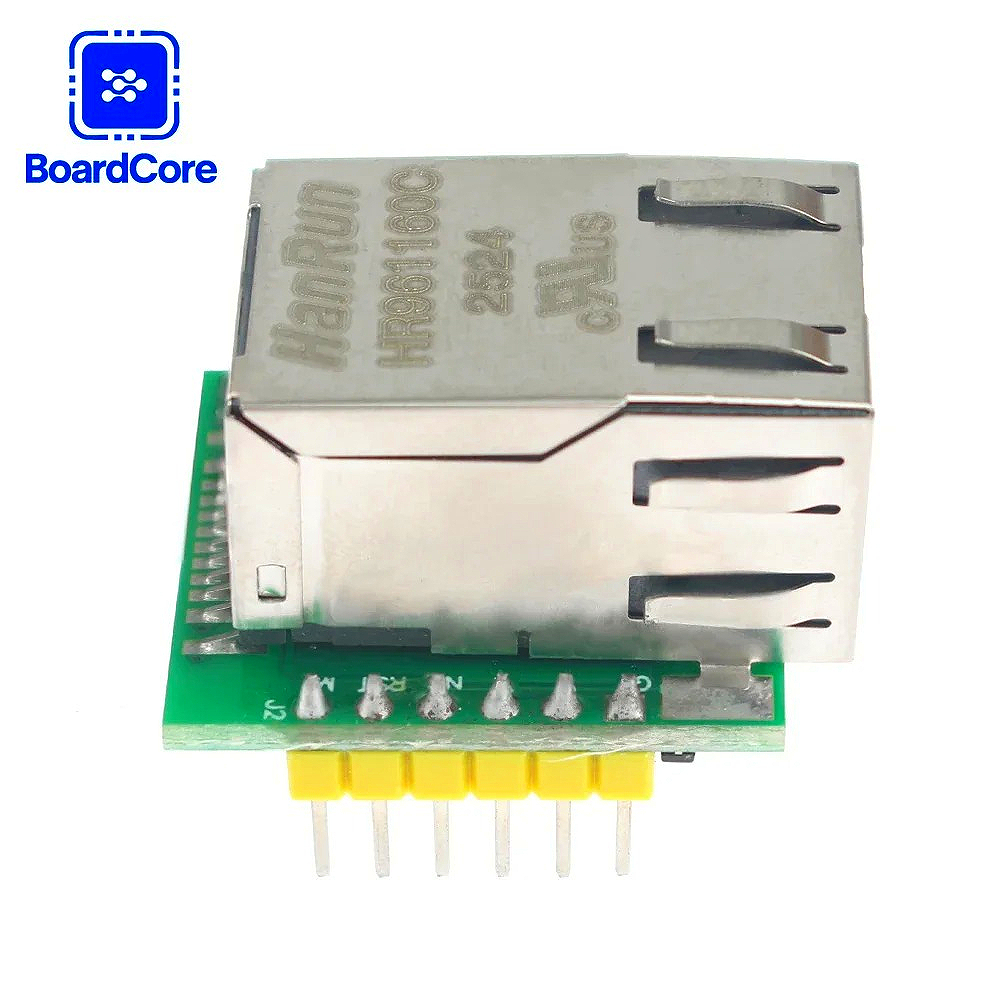 1PC 3.3V W5500 Chip New SPI to - Ethernet Module W5500 avaliação e preço