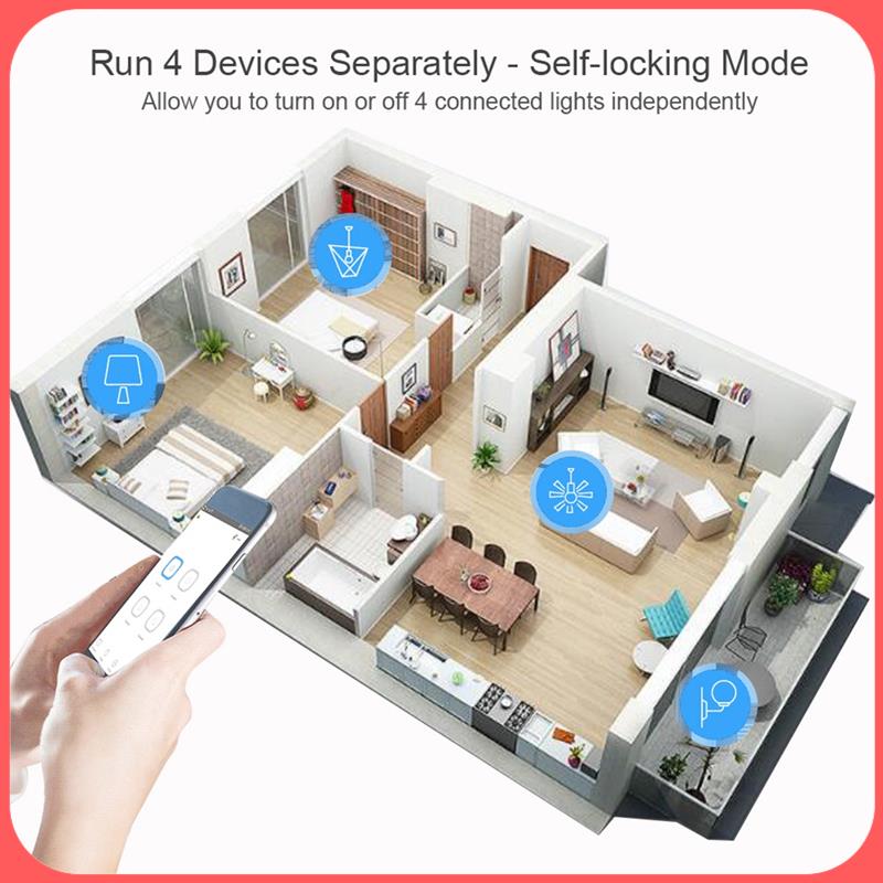X12A-Tuya Smart Switch Wifi DI - Home Automation Diy avaliação e preço