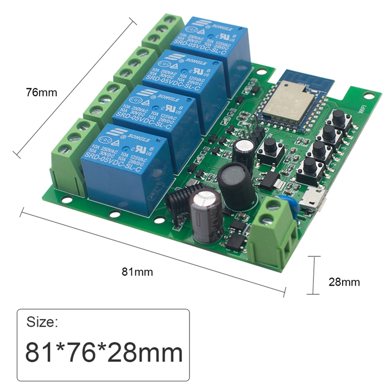 X12A-Tuya Smart Switch Wifi DI - Home Automation Diy avaliação e preço