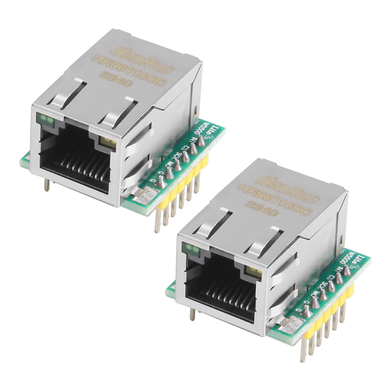 2PCS/LOT USR-ES1 W5500 Chip Ne - Ethernet Module W5500 avaliação e preço