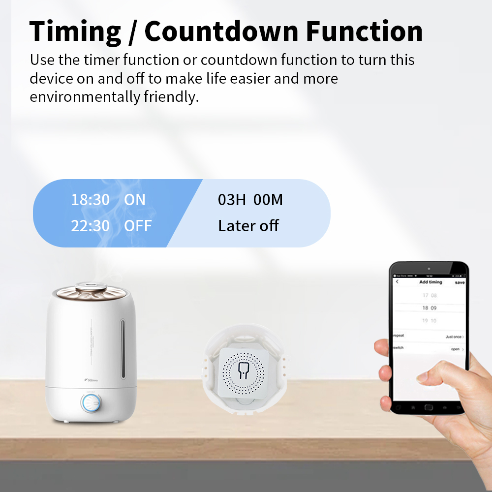 Tuya Mini Light Smart DIY Swit - Diy Home Automation Controller avaliação e preço