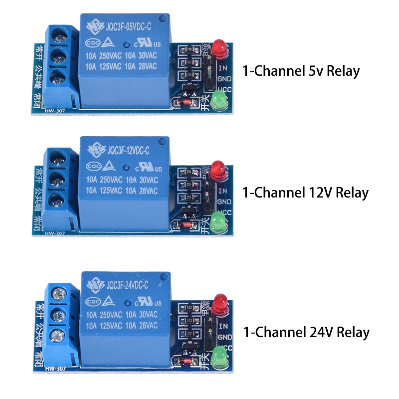 DC 5V 12V 24V 1 2 4 6 8 Channe - Relay 8 Channel Board avaliação e preço
