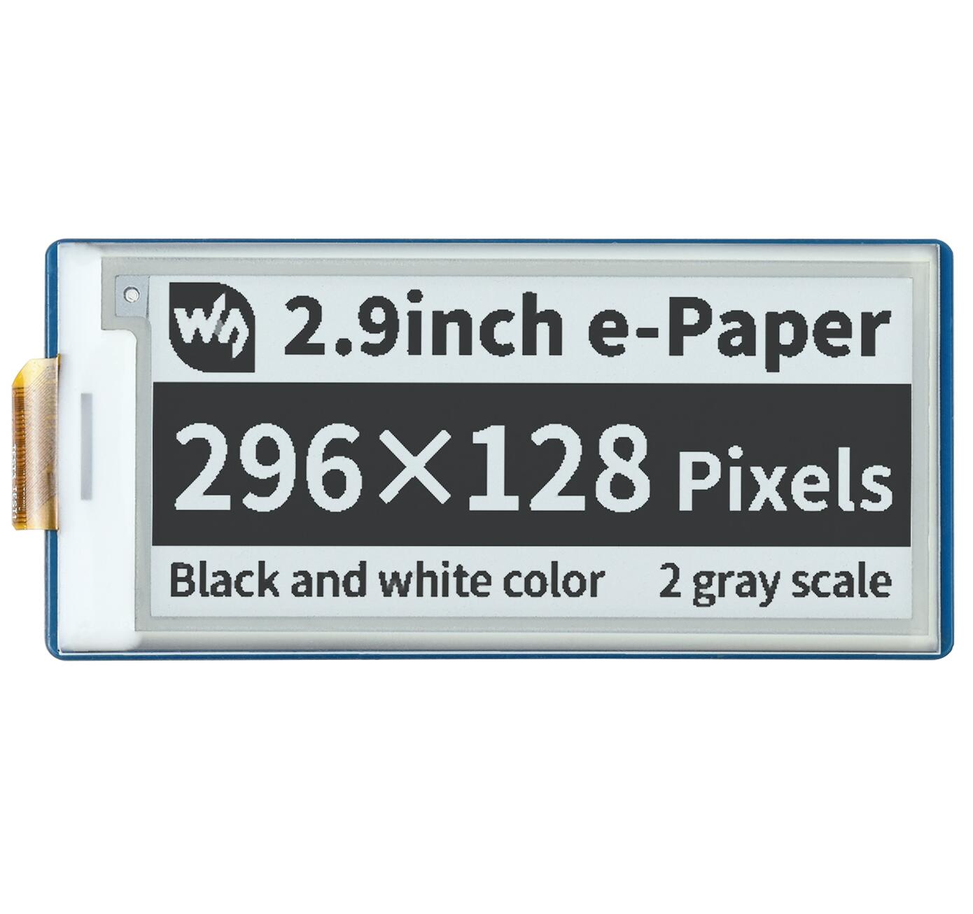 Waveshare Pico-ePaper-2.9,2.9i - Display Epaper 2.9 avaliação e preço
