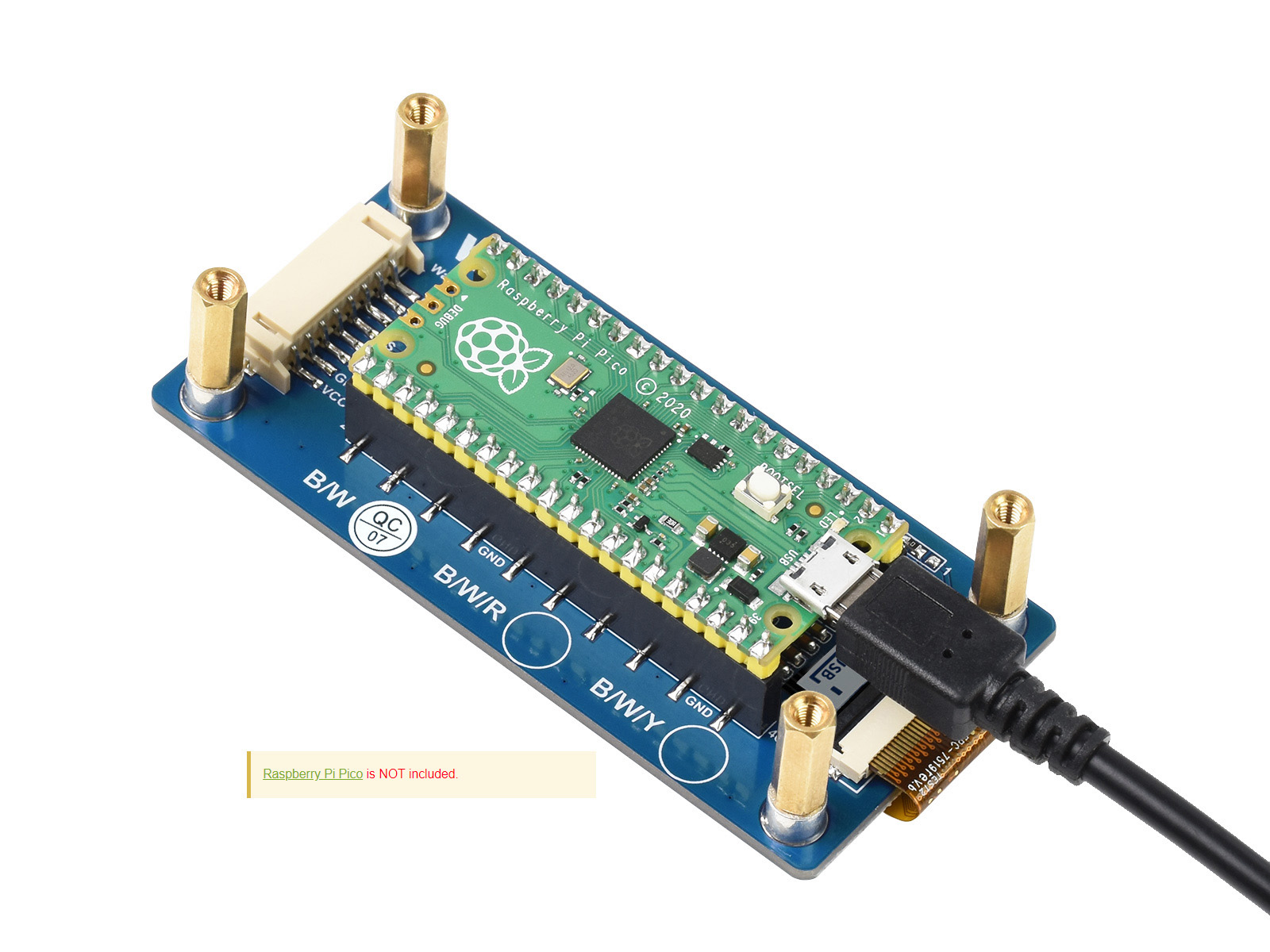 Waveshare Pico-ePaper-2.9,2.9i - Display Epaper 2.9 avaliação e preço