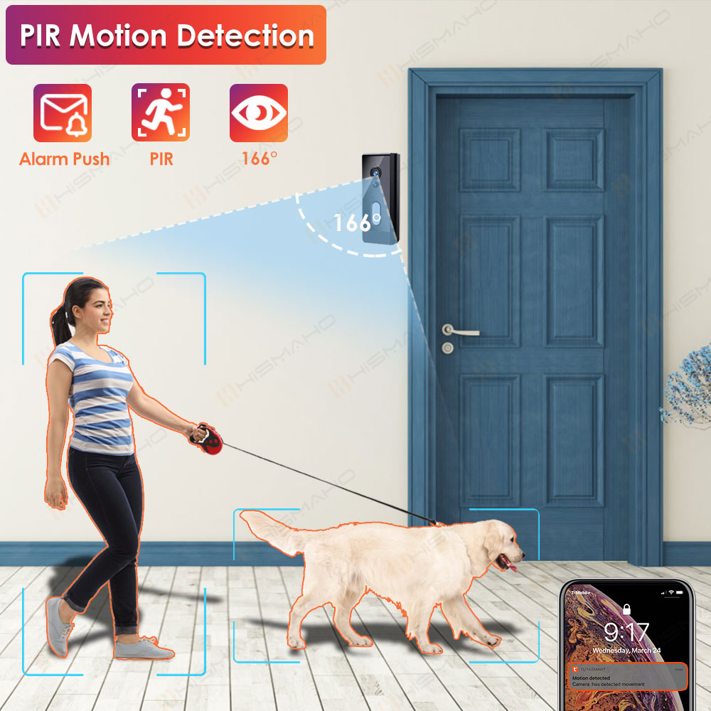 Tuya WiFi Doorbell Camera Outd - Smart Doorbell Wired avaliação e preço