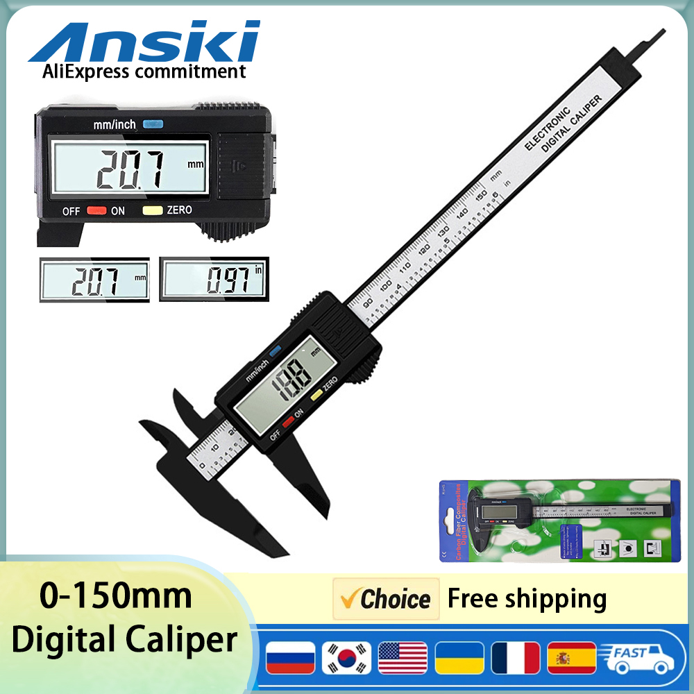 Vernier Caliper 0-150mm Digita - Home Automation System Diy avaliação e preço