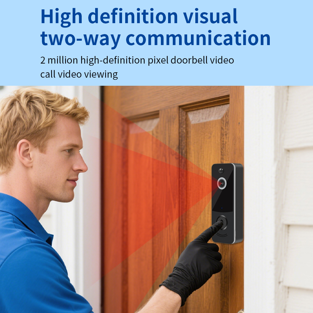 1080P WIFI Video Doorbell TTLO - Smart Doorbell Wired avaliação e preço