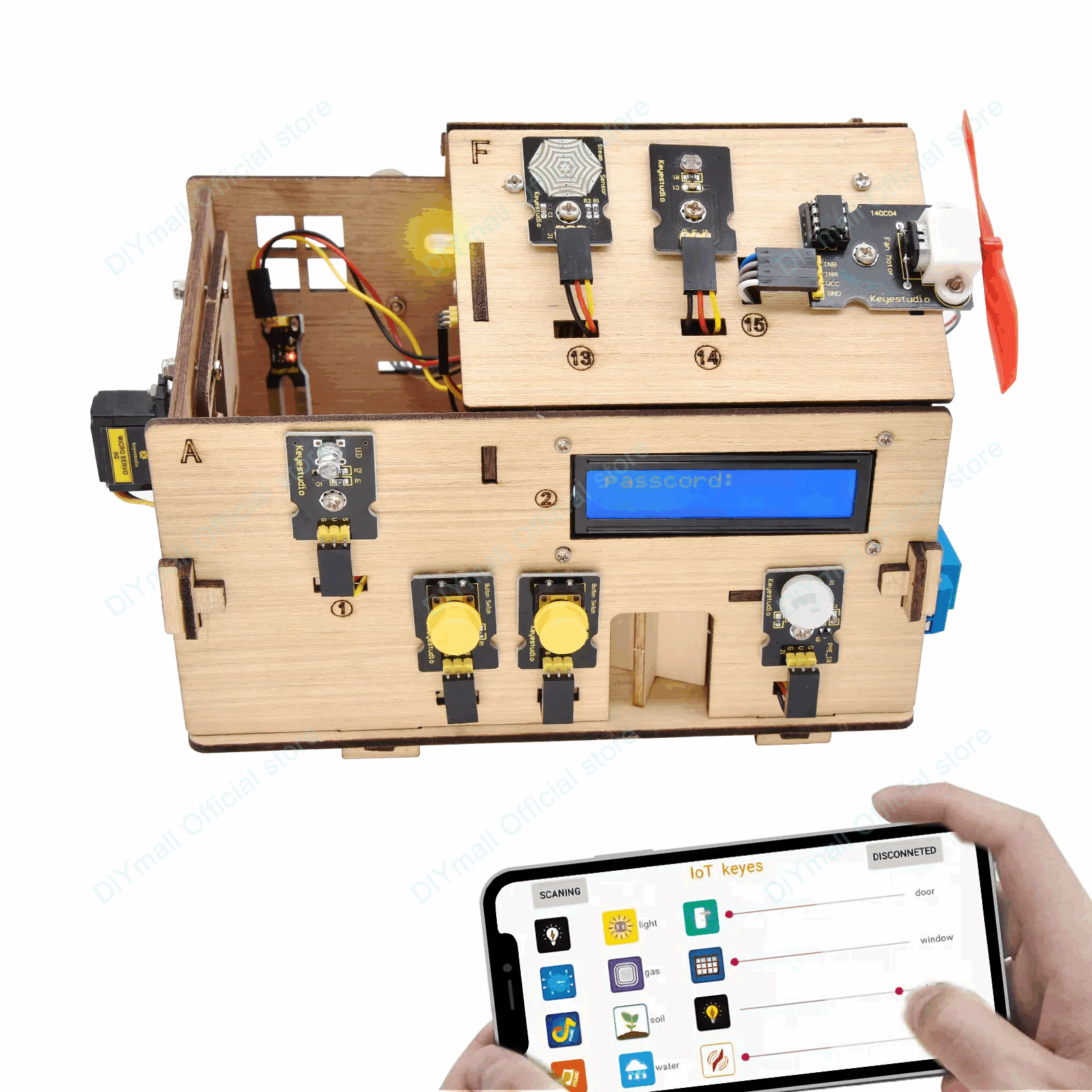 Keyestudio Smart IoT Home Kit  - Home Automation Diy avaliação e preço