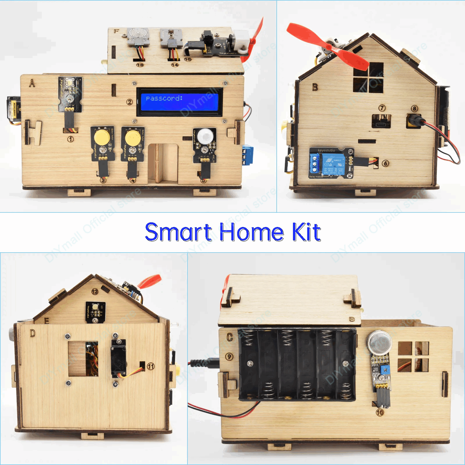 Keyestudio Smart IoT Home Kit  - Home Automation Diy avaliação e preço