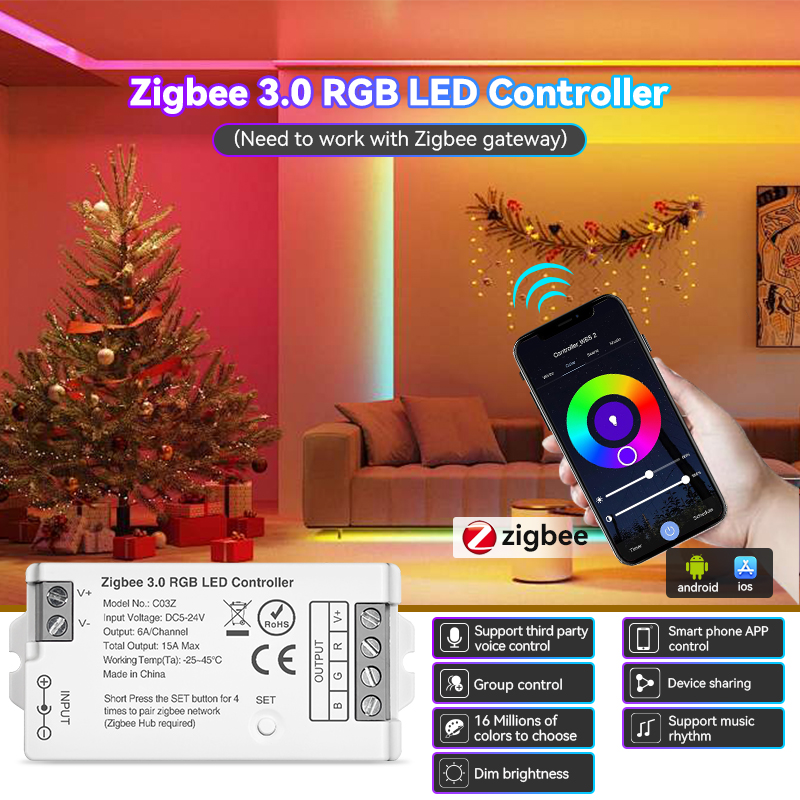 DC5-24V C01Z Zigbee 3.0 Smart  - Zigbee Coordinator Stick avaliação e preço