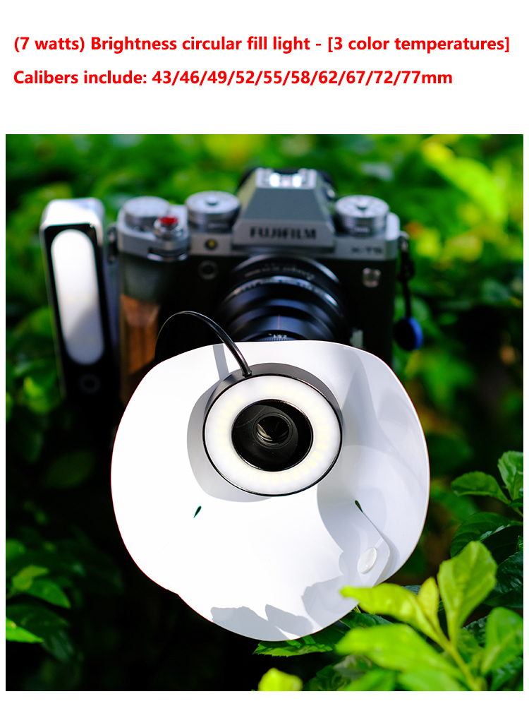 43~77mm Dimmable LED Macro Fla - Tasmota Flash Tool avaliação e preço