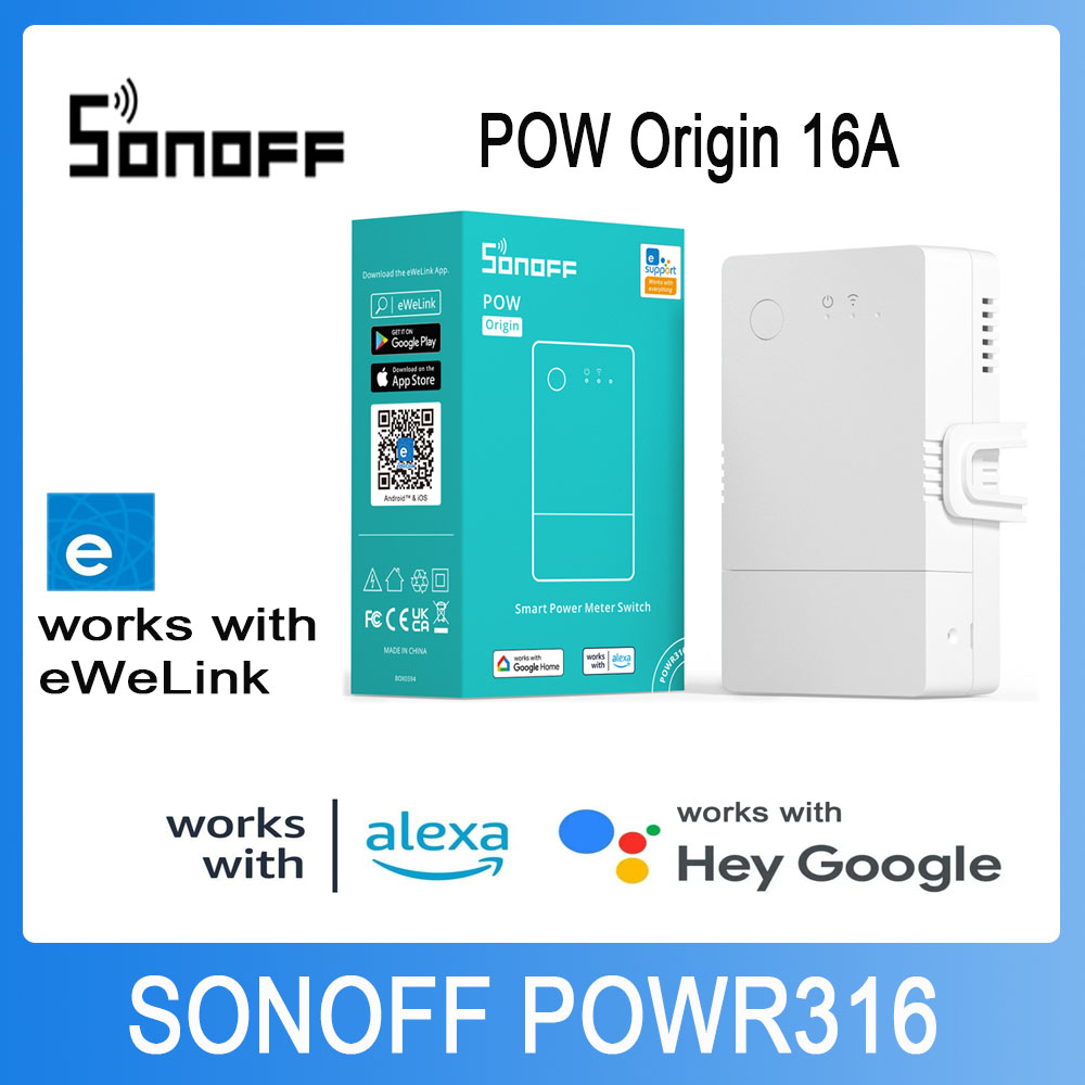 SONOFF POWR316 Pow Origin  Sma - Sonoff Basic Switch avaliação e preço