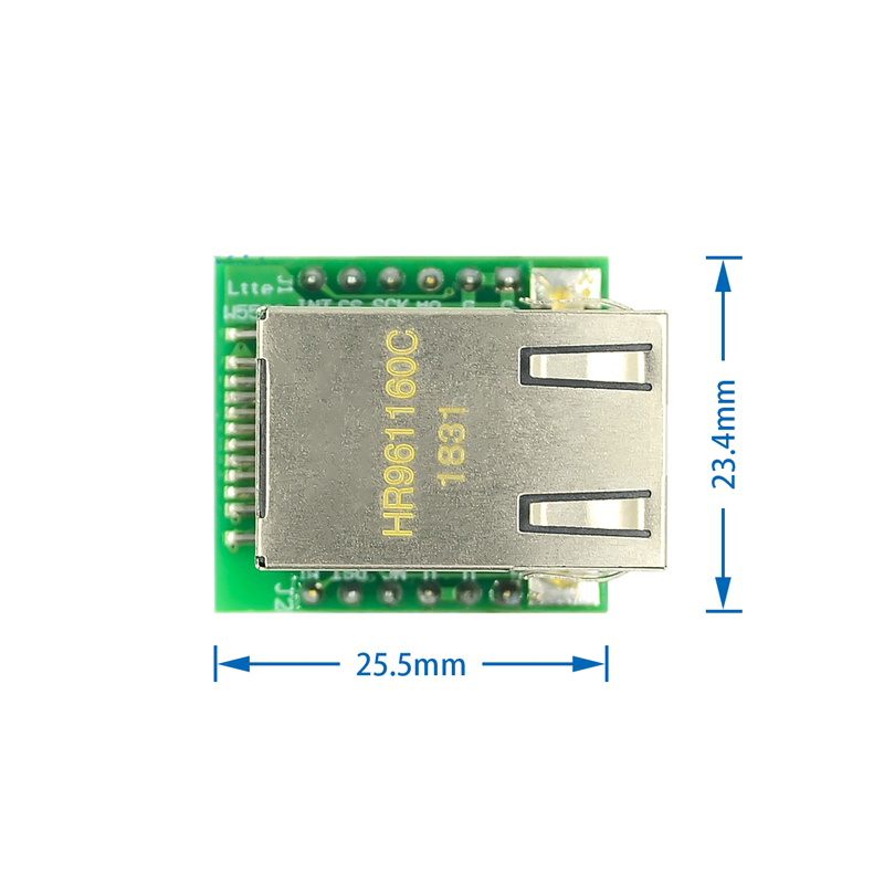 W5500 Chip USR-ES1 Brand New 8 - Ethernet Module W5500 avaliação e preço