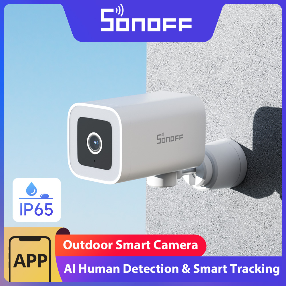 SONOFF CAM-B1P 2K HD Outdoor S - Sonoff Basic Switch avaliação e preço