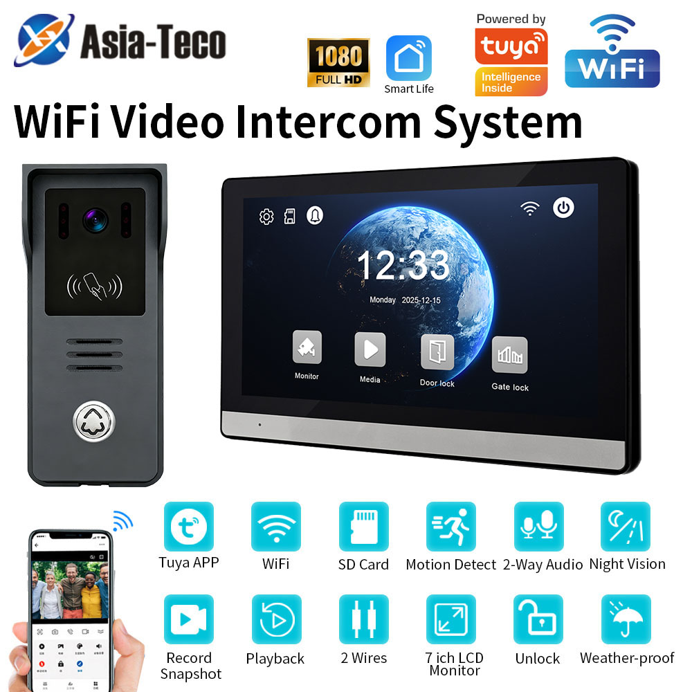 2-Wire Digital Video Intercom  - Smart Doorbell Wired avaliação e preço