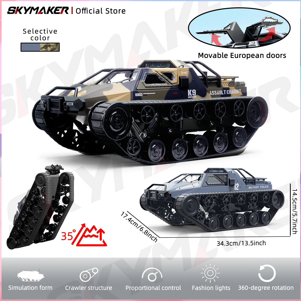 JJRC C8812 Max Tracked Tank Mo - Home Automation Tutorial avaliação e preço