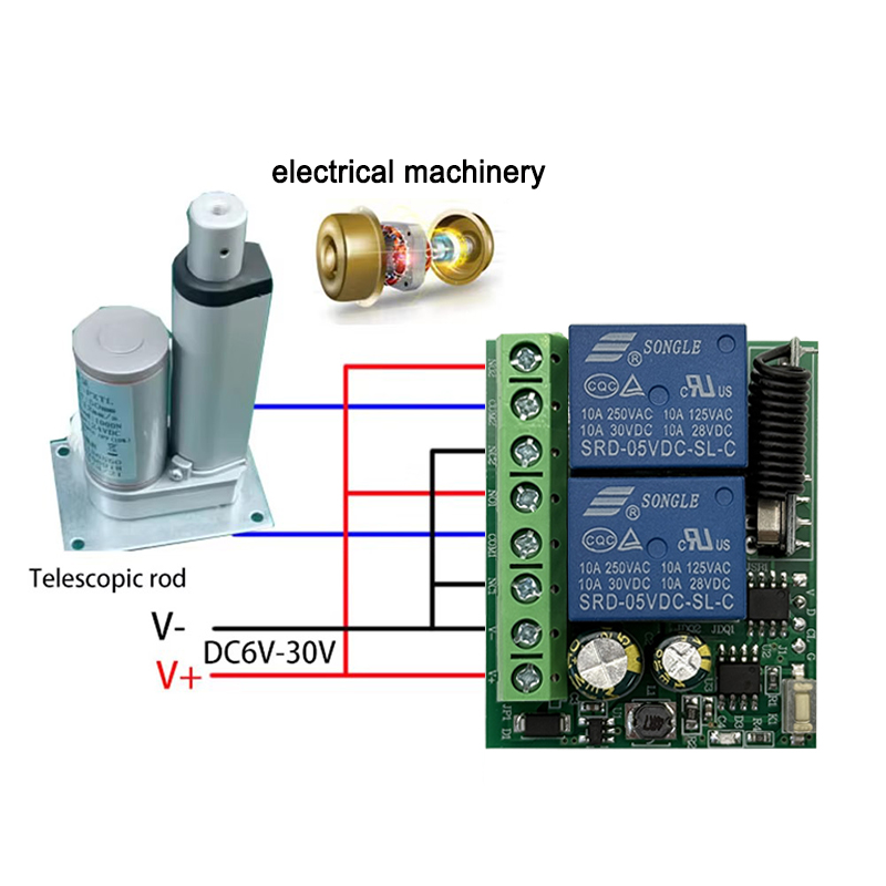 DC 9V 12V 24V AC 85-250V 2CH R - 433Mhz Receiver Module avaliação e preço