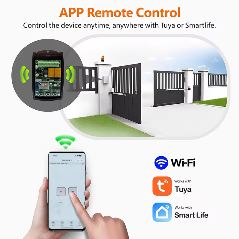 Universal 433MHz Tuya WIFI Gar - 433Mhz Receiver Module avaliação e preço