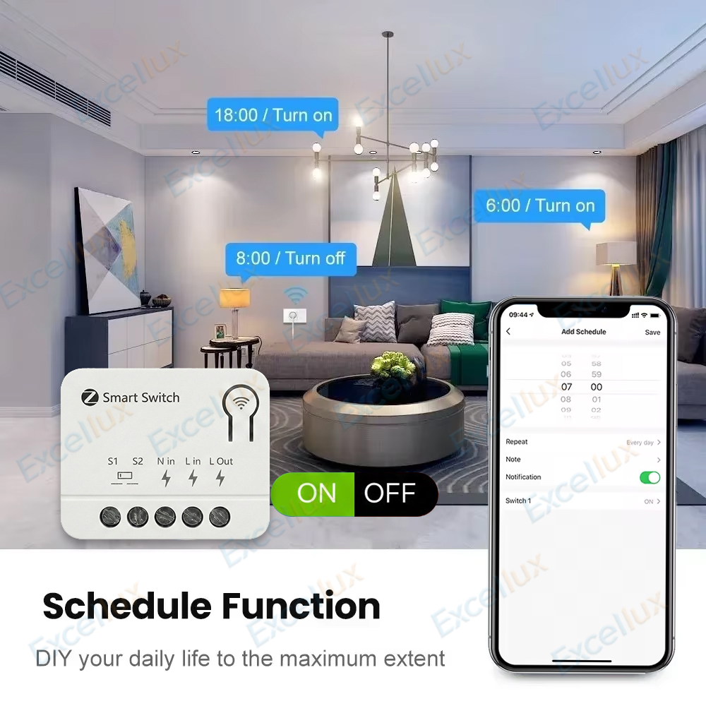 Mini Zigbee Smart Switch Modul - Diy Home Automation Controller avaliação e preço