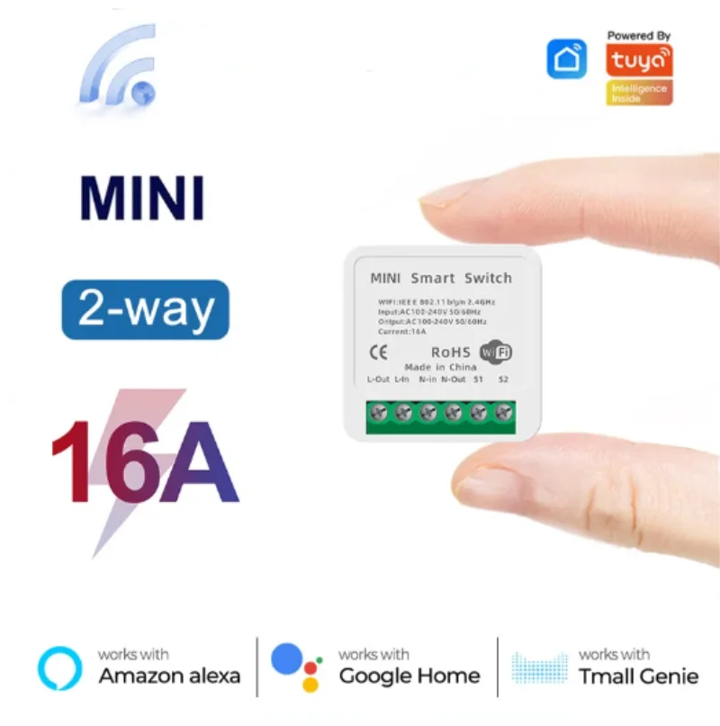 Mini 16A WiFi Switch Smart Lif - Home Automation Ideas avaliação e preço