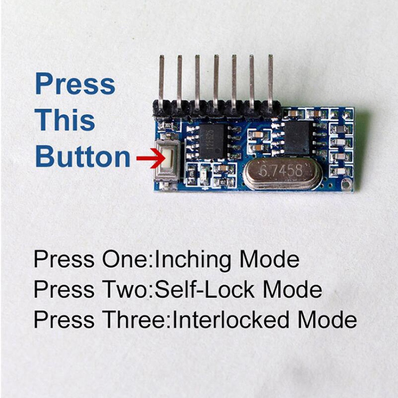 ABKQ-10PCS 433Mhz RF Receiver  - 433Mhz Receiver Module avaliação e preço
