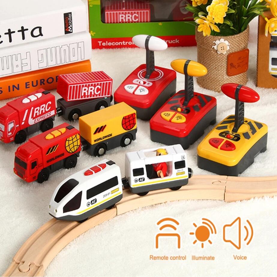 Wooden RC Train Railway Access - Home Automation Tutorial avaliação e preço