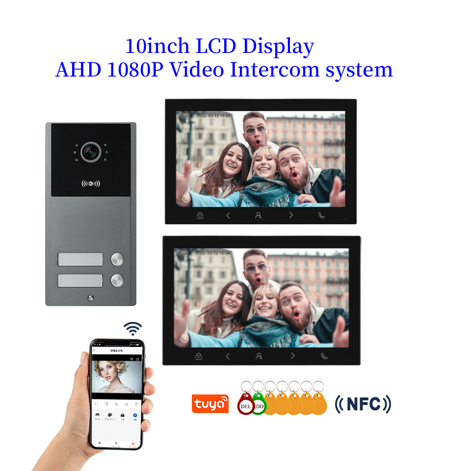 10inch Tuya WIFI Video Interco - Smart Doorbell Wired avaliação e preço