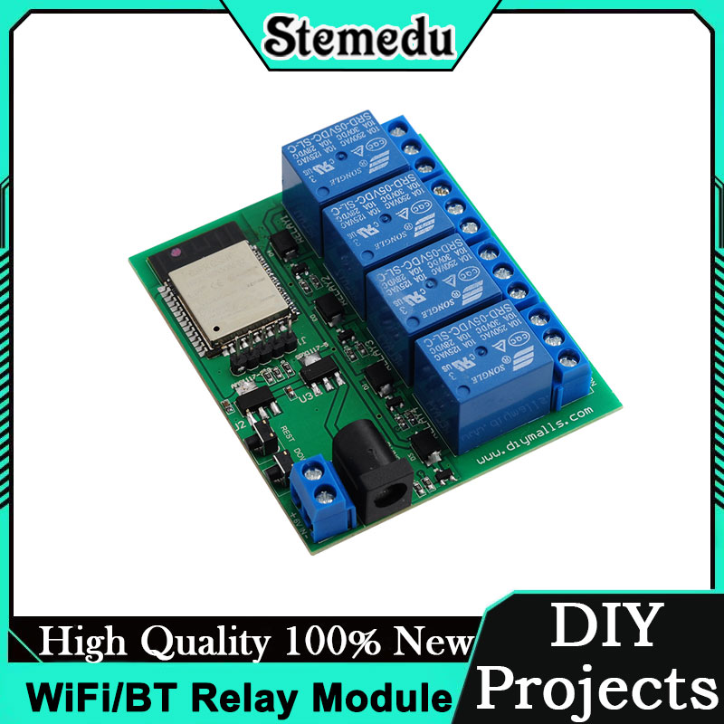 ESP32S 4-Channel WiFi/Bluetoot - Iot Diy Home Automation avaliação e preço