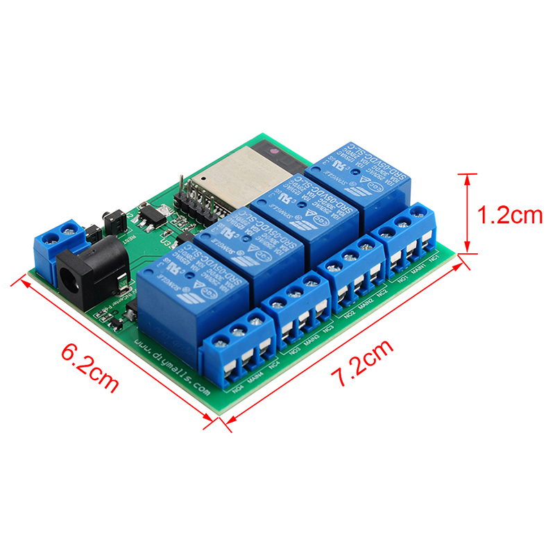 ESP32S 4-Channel WiFi/Bluetoot - Iot Diy Home Automation avaliação e preço