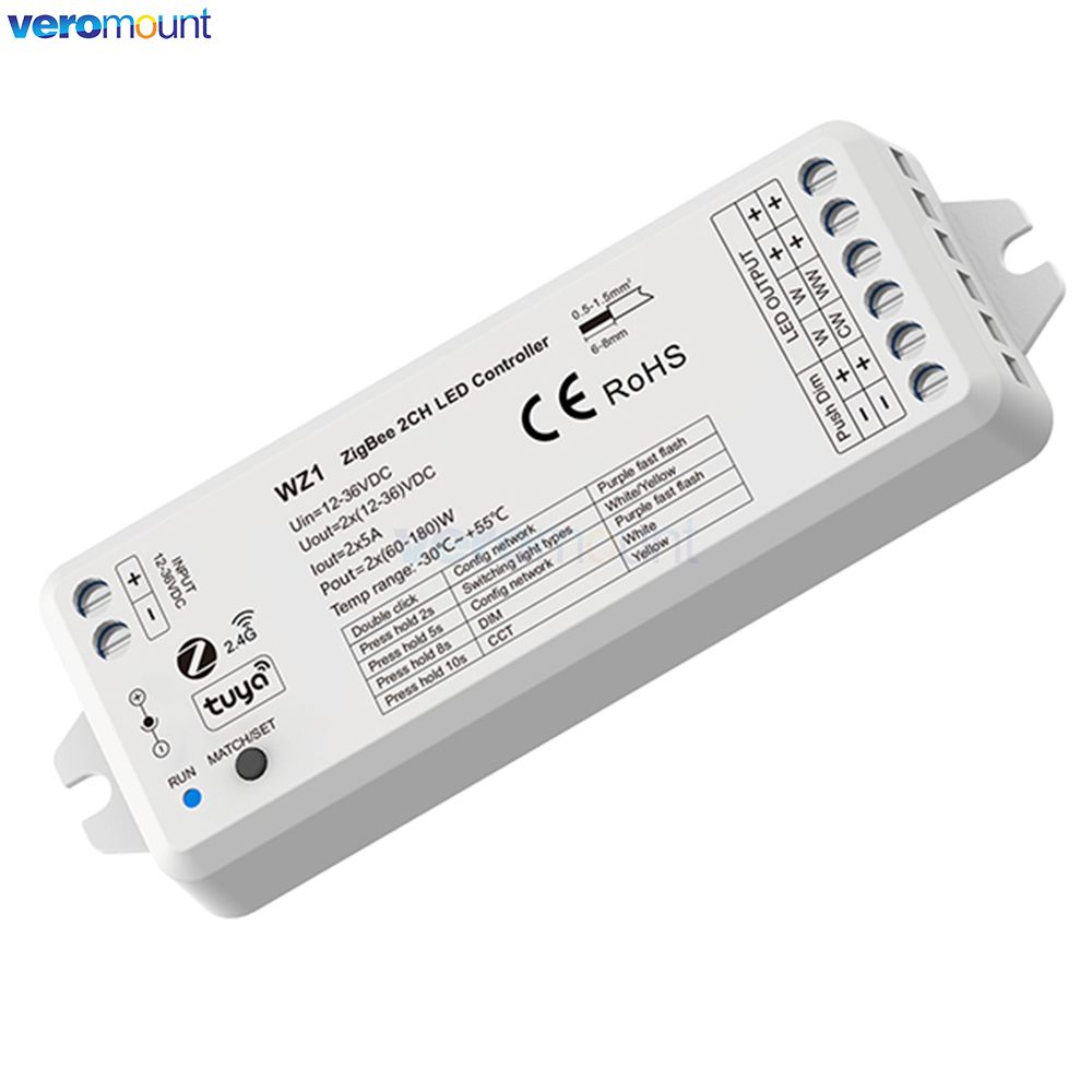 WZ1 Zigbee LED Dimmer 12V 24V  - Zigbee Coordinator Stick avaliação e preço