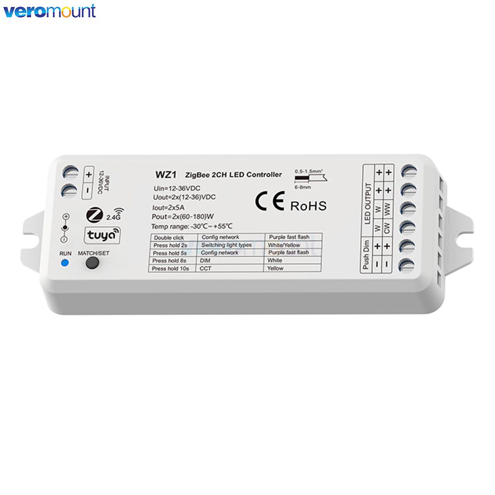 WZ1 Zigbee LED Dimmer 12V 24V  - Zigbee Coordinator Stick avaliação e preço