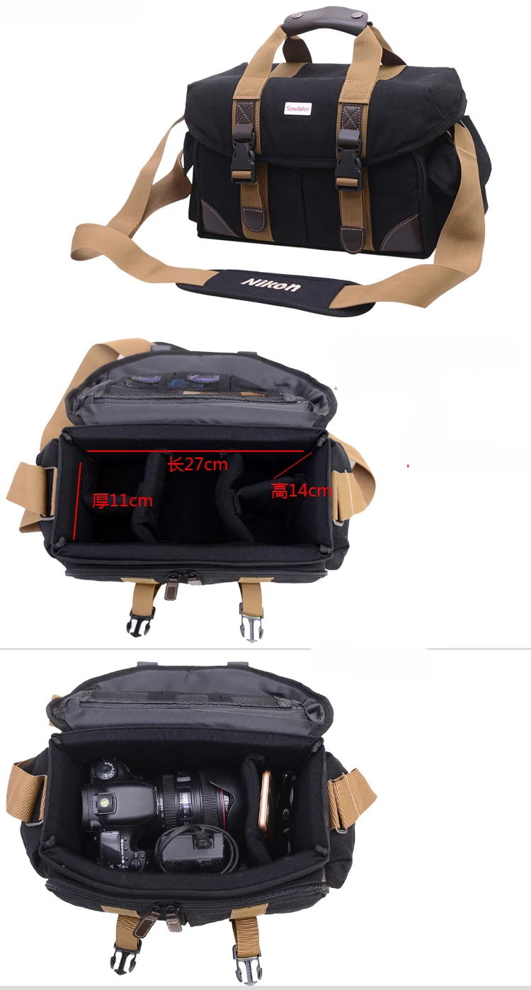 Canvas DSLR Camera DV Bag Shou - Tasmota Flash Tool avaliação e preço