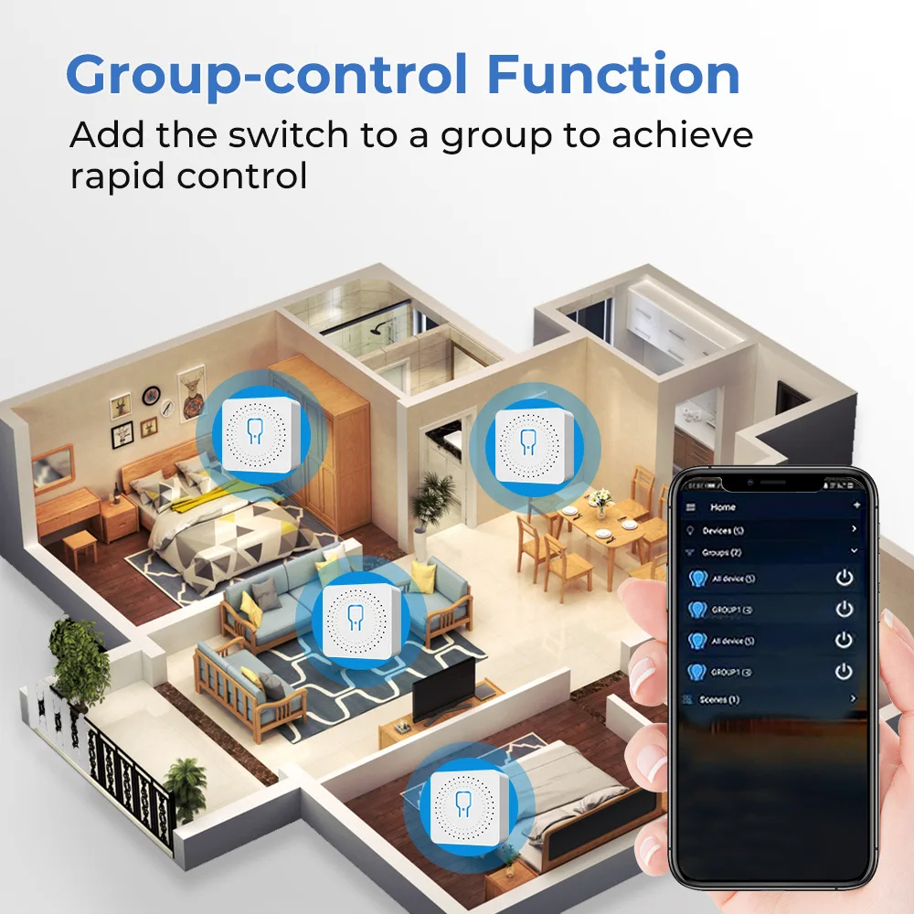 For Tuya Mini Smart WiFi Switc - Diy Home Automation Controller avaliação e preço