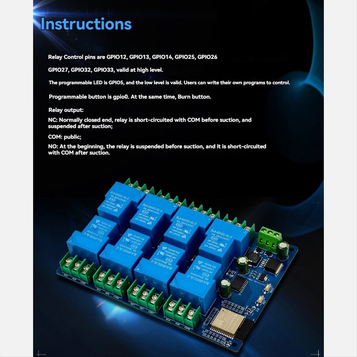 （Gift Idea）8 Channel Relay Mod - Relay 8 Channel Board avaliação e preço