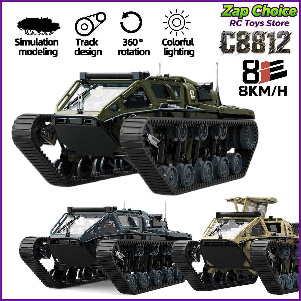 JJRC C8812 1/16 Tracked Tank R - Home Automation Tutorial avaliação e preço