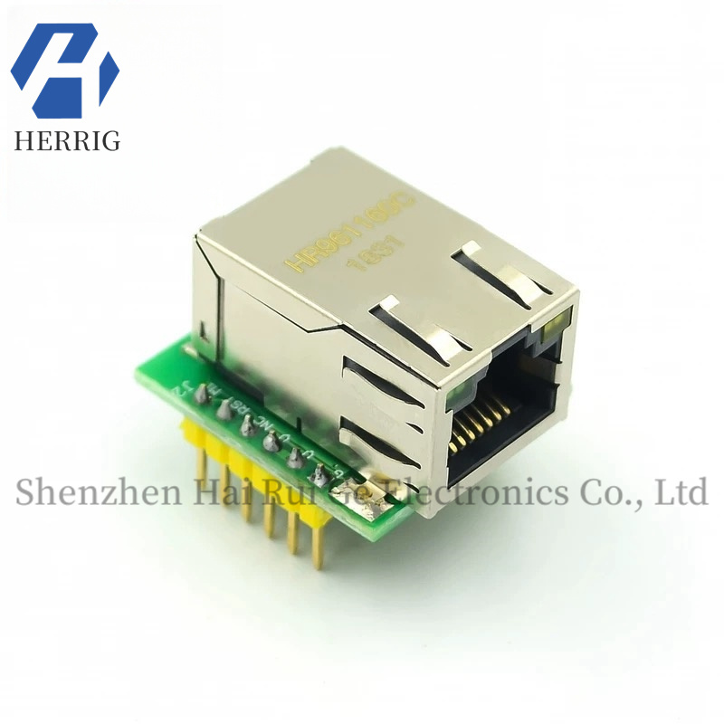 1PCS The W5500 module TCP/IP E - Ethernet Module W5500 avaliação e preço