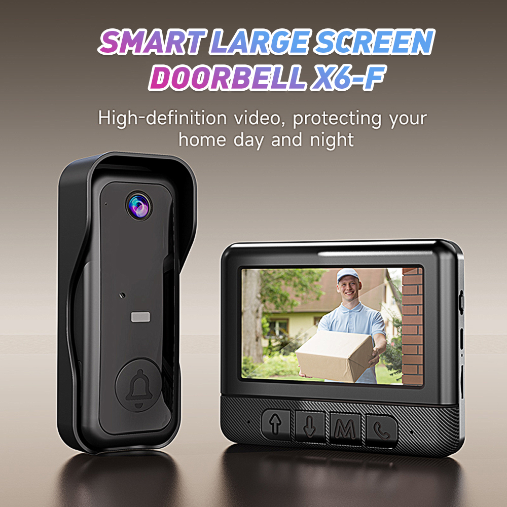 X6 Smart Video Doorbell Camera - Smart Doorbell Wired avaliação e preço